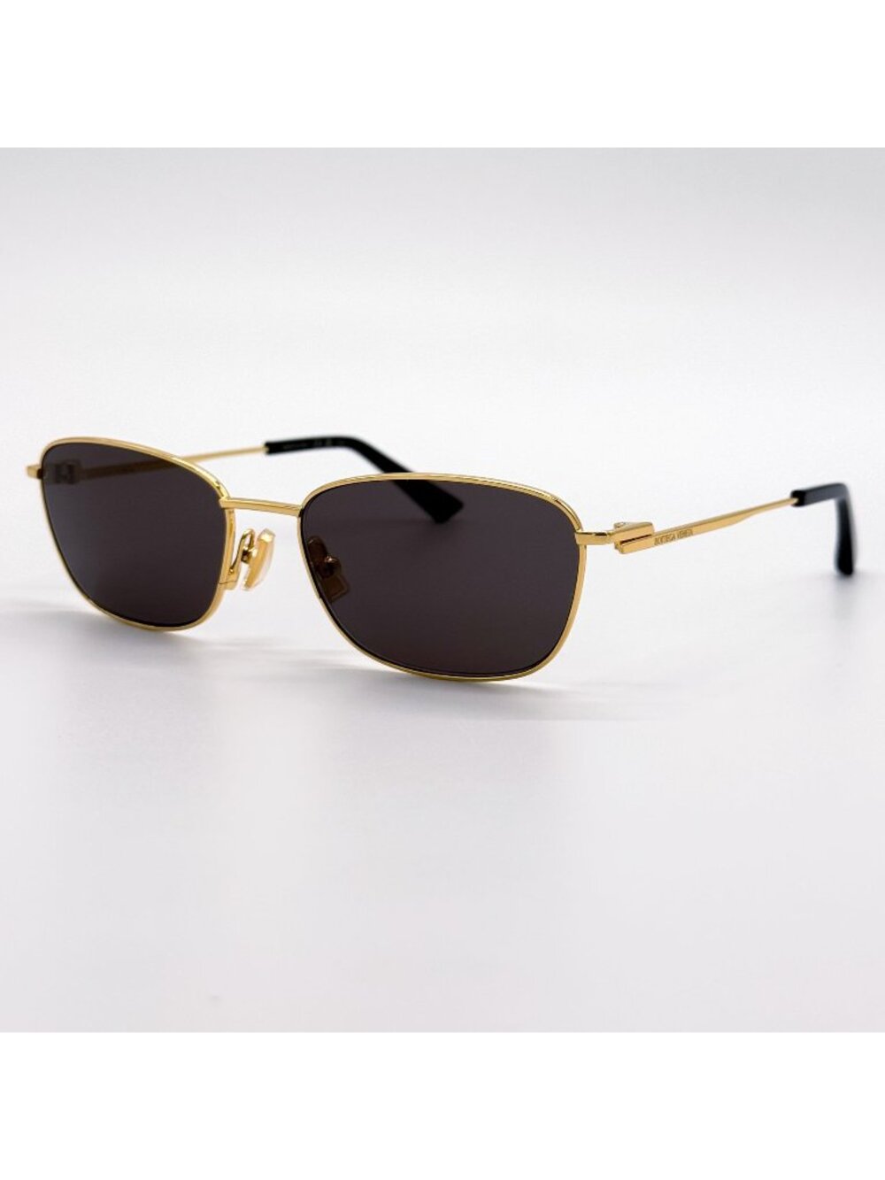 NEW BOTTEGA VENETA SUNGLASSES BV1300S 001 WOMEN GOLD EYEWEAR